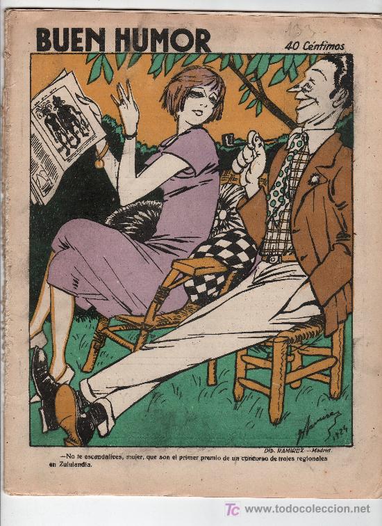 Coleccionismo de revistas y peri&oacute;dicos: SEMANARIO SATIRICO BUEN HUMOR. A&Ntilde;O III. N&ordm; 133. MADRID 15 DE JUNIO DE 1924