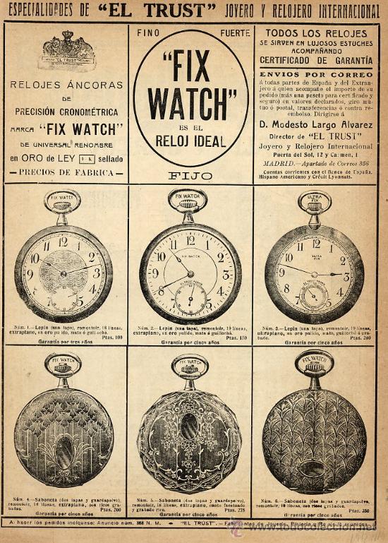 Coleccionismo de Revistas y Peri&oacute;dicos: EL TRUST JOYERO 1912  MADRID HOJA REVISTA
