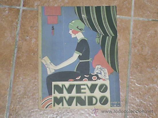 Coleccionismo de revistas y peri&oacute;dicos: periodico de los a&ntilde;os 1920 (nuevo mundo)