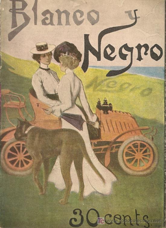 Collection Magazines and Newspapers: Revista Blanco y Negro n&ordm; 596 &ndash; 1902 * SAN SEBASTI&Aacute;N * DIAFOT&Oacute;FONO * FIESTAS MERCED BARCELONA *
