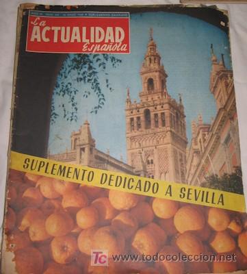 Sammeln von Zeitschriften und Zeitungen: LA ACTUALIDAD ESPA&Ntilde;OLA N&ordm; 441, 1960
