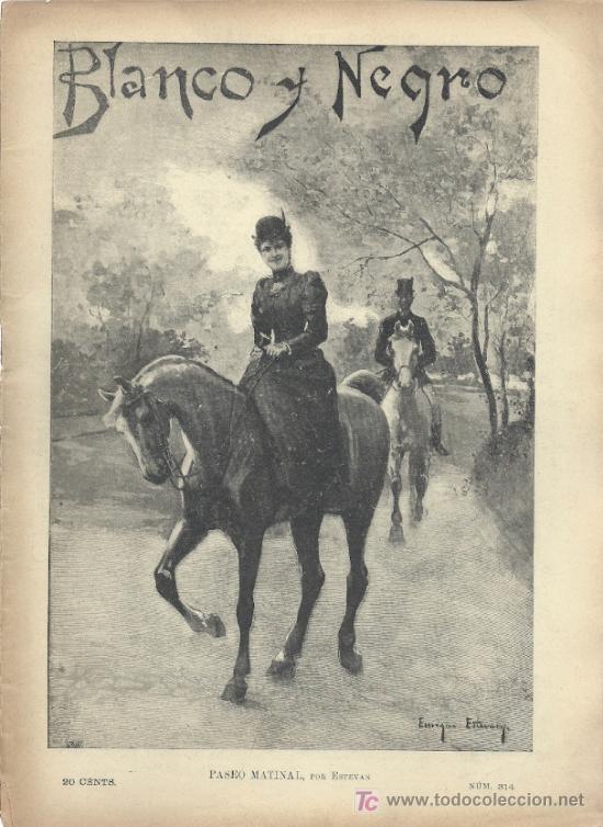 Collectionnisme de Revues et Journaux: Revista Blanco y Negro &ndash; 1897 * VIRGEN DESAMPARADOS, VALENCIA *