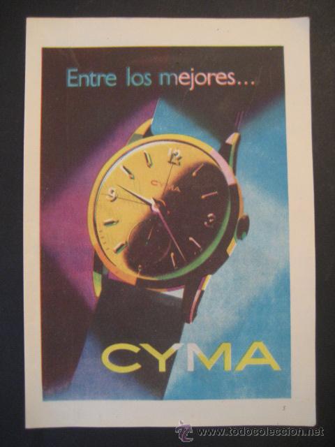 Collection Magazines and Newspapers: ANTIGUA PUBLICIDAD ANUNCIO DE RELOJES CIMA. DE LOS A&Ntilde;OS 50