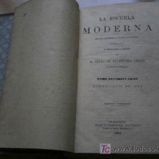 Coleccionismo de Revistas y Periódicos: ESCUELA MODERNA (LA). REVISTA PEDAGÓGICA HISPANO-AMERICANA. . Lote 18343995