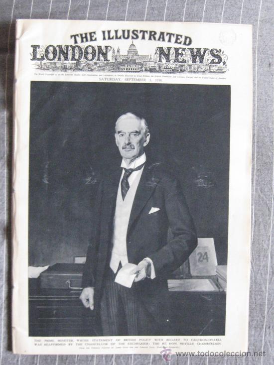 Collection Magazines and Newspapers: THE ILLUSTRATED LONDON NEWS. 3 SEPTEMBER 1938
