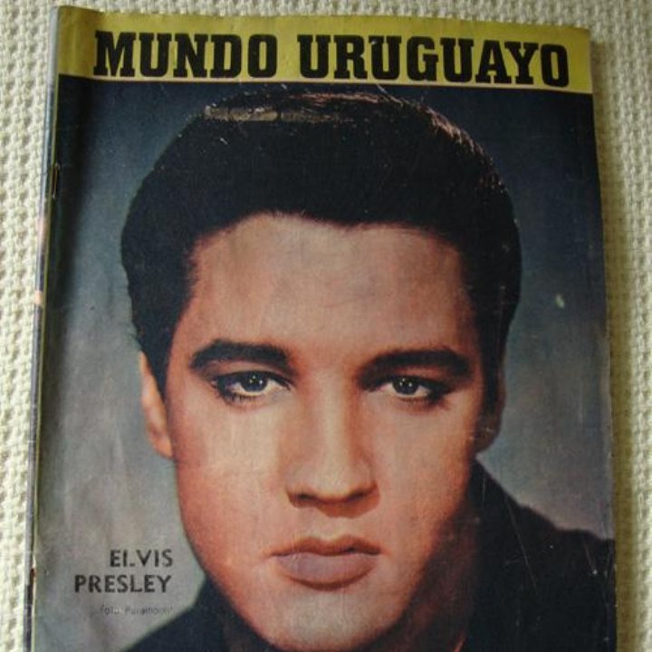Elvis presley en portada - revista mundo urugua - Vendido en Venta Directa  - 134088515