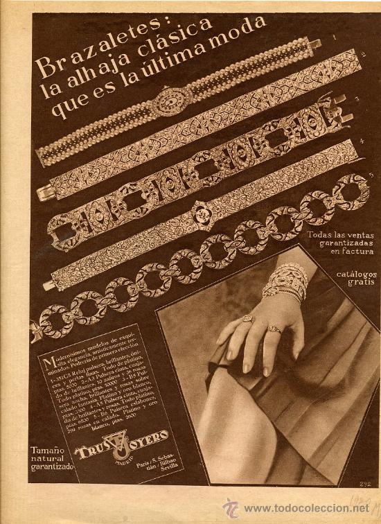 Coleccionismo de revistas y peri&oacute;dicos: TRUST JOYERO 1930 HOJA REVISTA