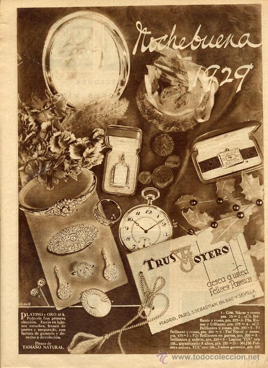 Coleccionismo de Revistas y Peri&oacute;dicos: TRUST JOYERO 1929  HOJA REVISTA
