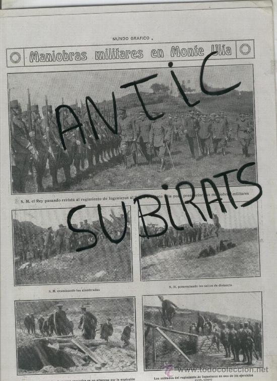Collection Magazines and Newspapers: MONTE ULIA ACCIDENTE DE AVIACION.EL REY EN NUMANCIA SORIA SAN JUAN DESPI SANT JOAN EUGENI D'ORS