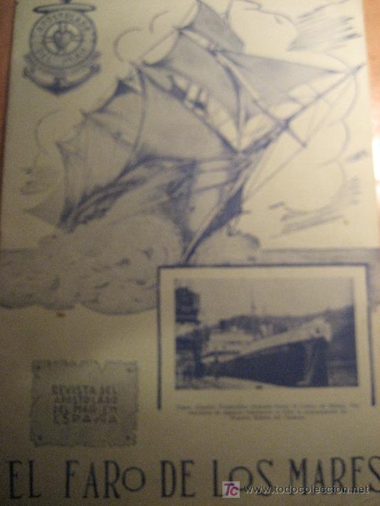 Coleccionismo de revistas y peri&oacute;dicos: El Faro de los Mares. N&ordm; 29 . 1951. Revista del Apostolado del Mar en Espa&ntilde;a.