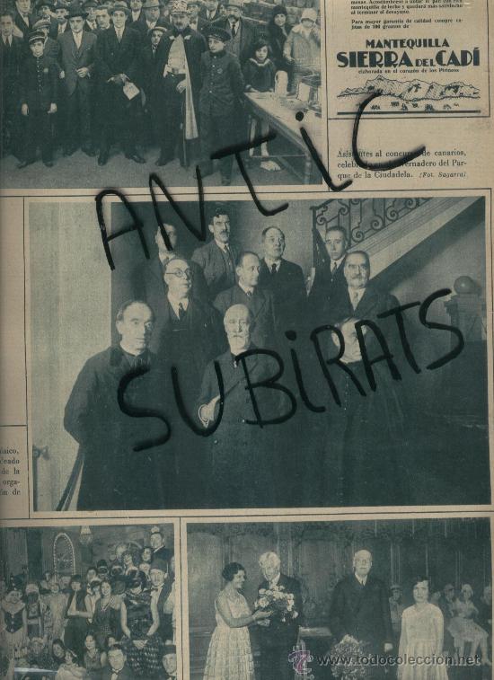 Sammeln von Zeitschriften und Zeitungen: LA VANGUARDIA A&Ntilde;O 1930 APELES MESTRES EXPOSICION EN SU HONOR FUTBOL TENIS RUGBY REUS