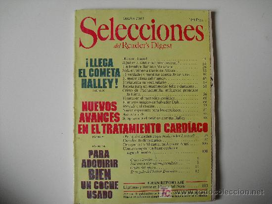 Coleccionismo de Revistas y Peri&oacute;dicos: Selecciones del Readers Digest. Octubre de 1983