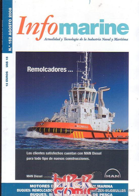 Coleccionismo de Revistas y Peri&oacute;dicos: INFOMARINE, ACTUALIDAD Y TECNOLOGIA DE LA INDUSTRIA NAVAL Y MARITMA - LOTE DE 26 EJEMPLARES, OFERTA