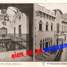 Coleccionismo de Revistas y Periódicos: HOJA DE REVISTA~1913~BARCELONA~LA CASA DE LACTANCIA AL CARRER DE LES CORTS CATALANES FOTOGRAFÍAS