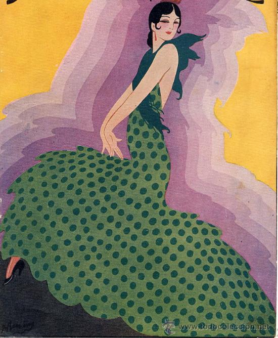 Collectionnisme de Revues et Journaux: F. RAMIREZ 1930 ILUSTRACION HOJA PORTADA REVISTA