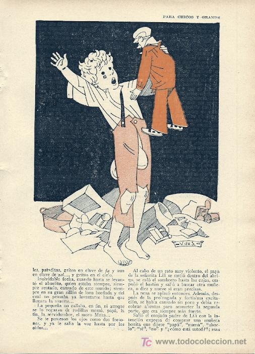 Collection Magazines and Newspapers: El mu&ntilde;eco feo / cuento infantil de Jos&eacute; Bruno - 1928