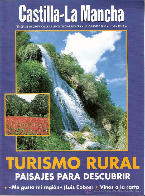 Coleccionismo de revistas y peri&oacute;dicos: Castilla - La Mancha. Turismo Rural. Vinos a la carta.