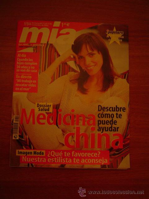 Coleccionismo de Revistas y Peri&oacute;dicos: REVISTA MIA, N&ordm; 844 SEMANA DE 11-17 NOVIEMBRE 2002 MEDICINA CHINA