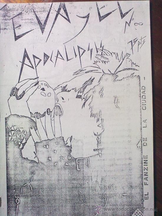 Coleccionismo de revistas y peri&oacute;dicos: Repro Legend Fanzine Eva y El Apocalipsis n&ordm;8-1985-Kastillo D Ls L&aacute;grimas,Alaska,Furalita,Movida..