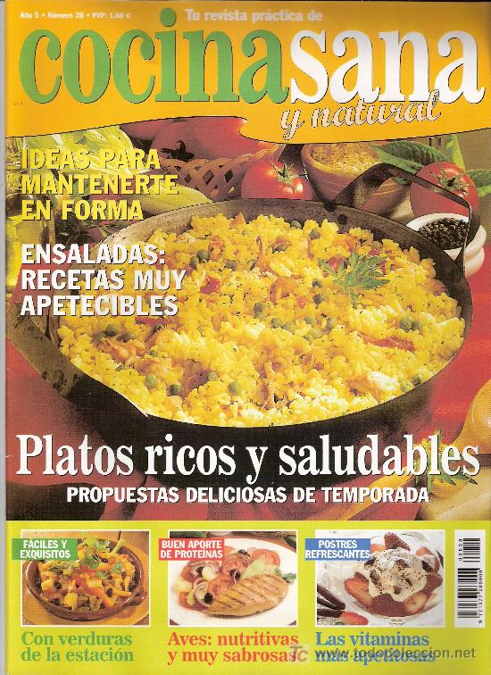 Sammeln von Zeitschriften und Zeitungen: Cocina sana y natural. A&ntilde;o 5. n&ordm; 28.
