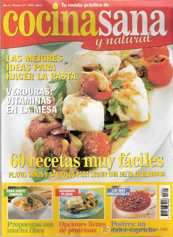 Sammeln von Zeitschriften und Zeitungen: Cocina sana y natural. A&ntilde;o 5. n&ordm; 27.