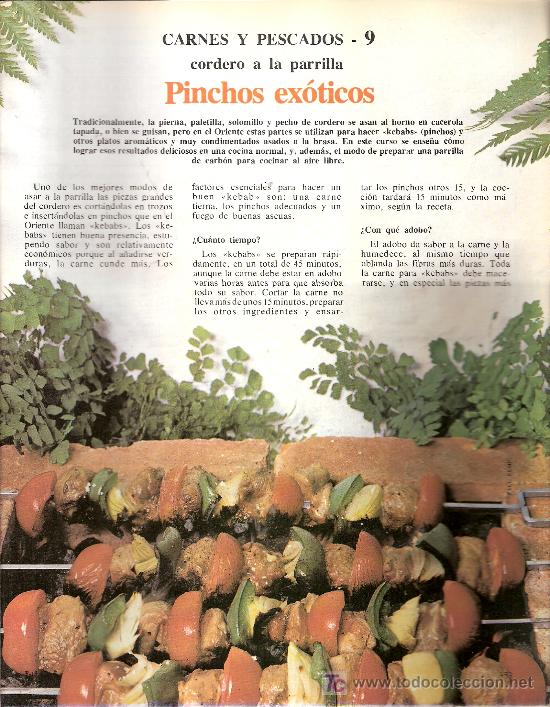 Coleccionismo de Revistas y Peri&oacute;dicos: Fasc&iacute;culo. Cocina Paso a Paso. Sarpe. Carnes y pescados 9, , Cocina b&aacute;sica 7y Frutas y Verduras 11
