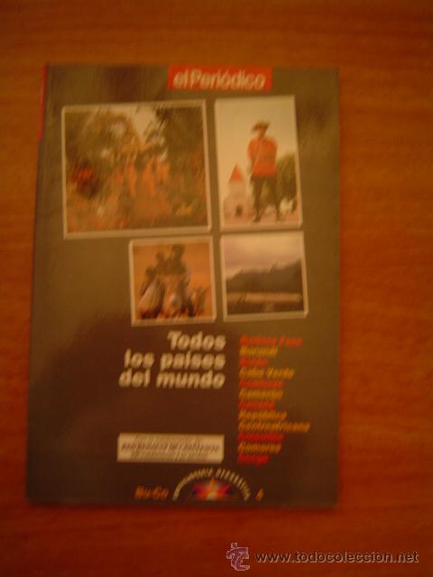 Coleccionismo de revistas y peri&oacute;dicos: REVISTA DE EL PERIODICO ENCICLOPEDIA GEOGRAFICA ,BU-CO 4TODOS LOS PAISES DEL MUNDO