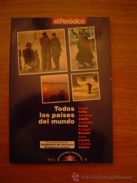 Coleccionismo de revistas y peri&oacute;dicos: REVISTA DE EL PERIODICO ENCICLOPEDIA GEOGRAFICA IS-LI 9TODOS LOS PAISES DEL MU NDO