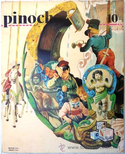Coleccionismo de Revistas y Peri&oacute;dicos: PINOCHO # 10 - EDITORIAL CODEX - A&Ntilde;O 1965 - FASCICULOS COLECCIONABLES - FORMATO 24 X 30 CM - NUEVO