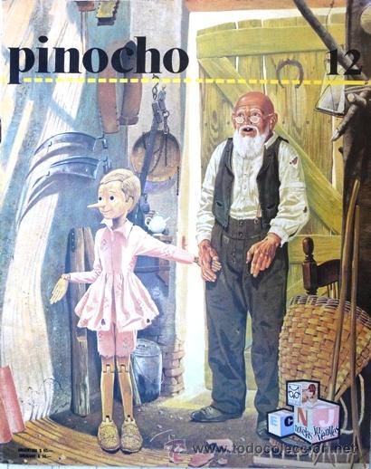 Coleccionismo de Revistas y Peri&oacute;dicos: PINOCHO # 12 - EDITORIAL CODEX - A&Ntilde;O 1965 - FASCICULOS COLECCIONABLES - FORMATO 24 X 30 CM - NUEVO