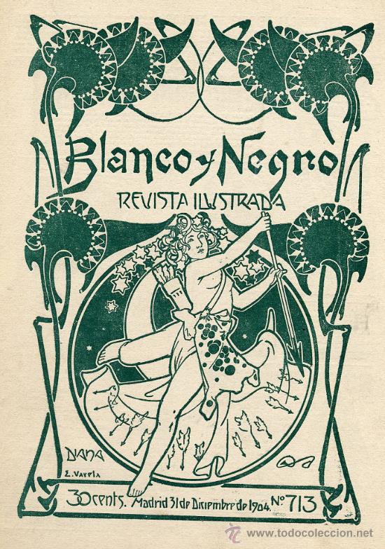 Collection Magazines and Newspapers: E.VARELA 1904 ILUSTRACION DIANA  HOJA PORTADA REVISTA