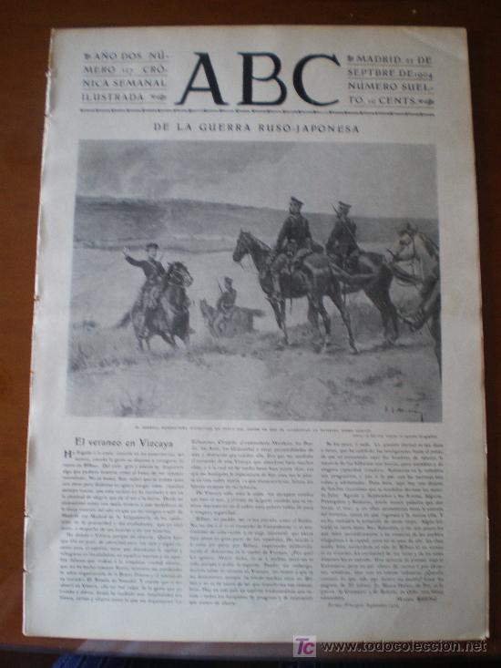 Coleccionismo de Revistas y Peri&oacute;dicos: ABC N&ordm; 127 (22/09/04) ROMEA SALAMANCA ANARQUISTA VALENCIAS ARROZ MENORCA BILBAO VALLADOLID NAVA REY
