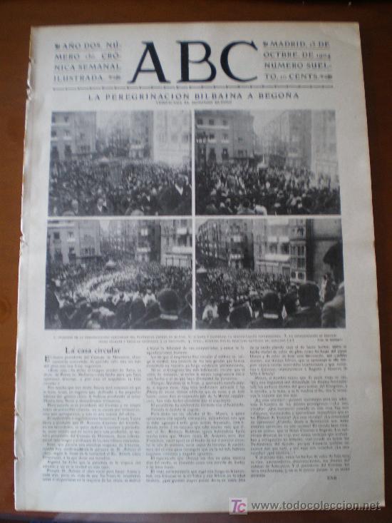 Coleccionismo de Revistas y Peri&oacute;dicos: ABC N&ordm; 130 (13/10/04) ZARAGOZA UTRILLAS TREN CARTERO MOS SOTOMAYOR SEVILLA BILBAO BEGO&Ntilde;A MADRID