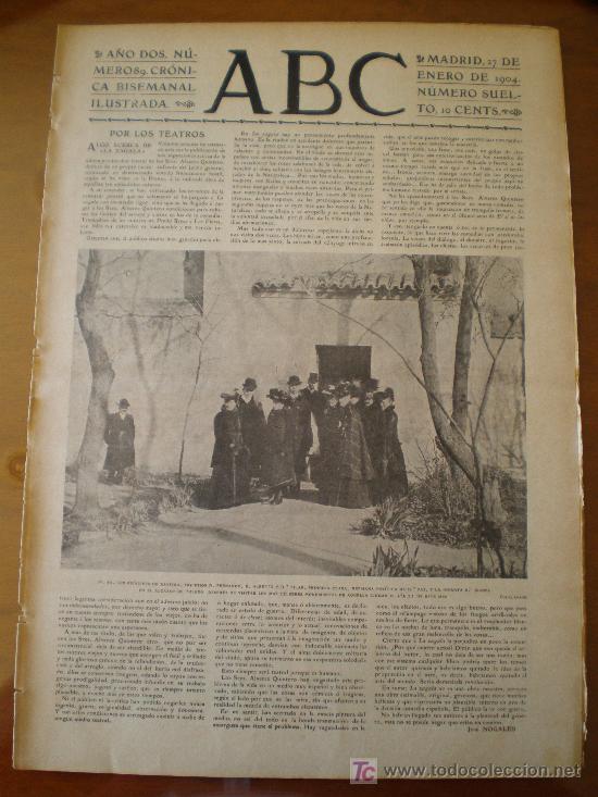 Coleccionismo de revistas y peri&oacute;dicos: ABC N&ordm; 89 (27/01/04) BADAJOZ MARQUES CASA-TORRE CACERES TENERIFE CANALEJAS TOLEDO PRINCIPE BAVIERA