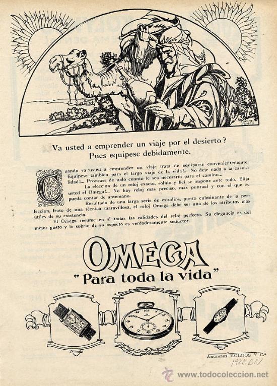 Coleccionismo de Revistas y Peri&oacute;dicos: OMEGA 1928 RELOJES TRUST JOYERO HOJA REVISTA
