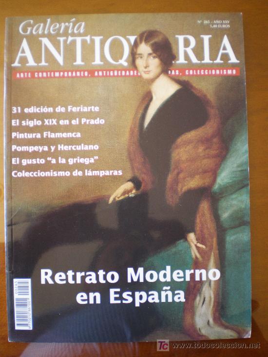 Coleccionismo de revistas y peri&oacute;dicos: ANTIQVARIA N&ordm; 265 - MUSEO DEL PRADO PINTURA FLAMENCA POMPEYA HERCULANO LAMAPRAS