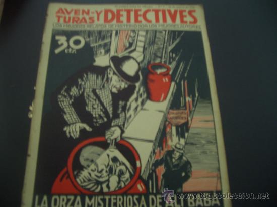 Coleccionismo de revistas y peri&oacute;dicos: AVENTURAS Y DETECTIVES - Foto 1