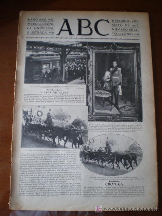 Coleccionismo de revistas y peri&oacute;dicos: ABC N&ordm; 20 (14/05/03) JIMENEZ ARANDA CIRCO ALCAUDETE AEROSTARO TABACO SALONICA INFANTA ISABEL