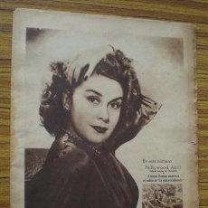 Coleccionismo de Revistas y Periódicos: SEMANARIO GRÁFICO .. TRIUNFO .. 1948 .. CINE, TOROS, FÚTBOL, DEPORTE .. FERNANDO ARANDA BUSCA MOTO. Lote 19623163