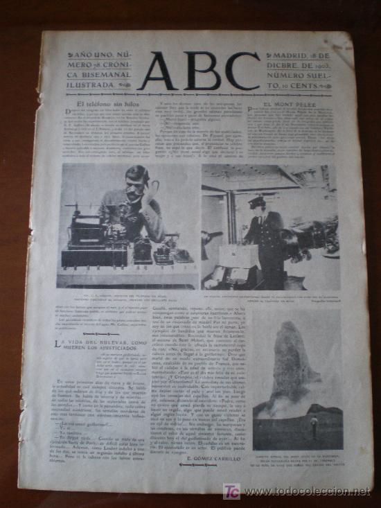 Coleccionismo de Revistas y Peri&oacute;dicos: ABC N&ordm; 78 (18/12/03) TELEFONO LUQUE BAENA LISBOA BILBAO GIJON ASTURIAS VALENCIA CARDENAL HERRERA