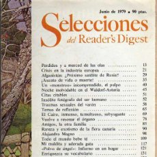 Coleccionismo de Revistas y Periódicos: SELECCIONES DEL READER'S DIGEST - JUNIO 1979. Lote 19810294