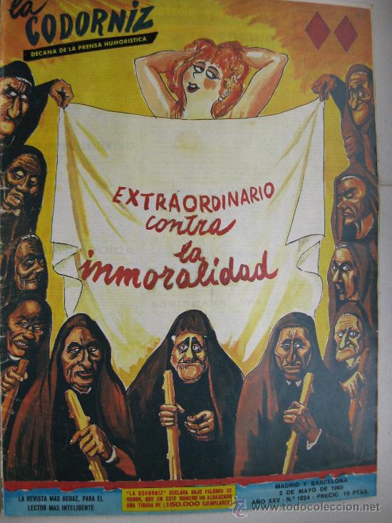 Coleccionismo de Revistas y Peri&oacute;dicos: LA CODORNIZ 1224 EXTRA DEDICADO A LA INMORTALIDAD