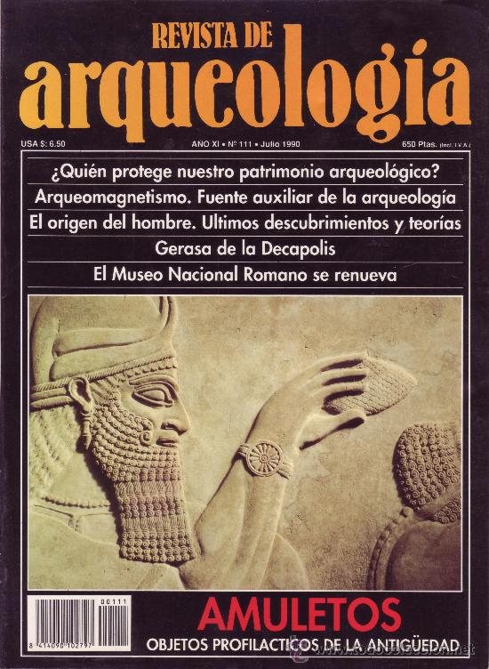 Coleccionismo de revistas y peri&oacute;dicos: Revista de Arqueolog&iacute;a N&uacute;mero 111