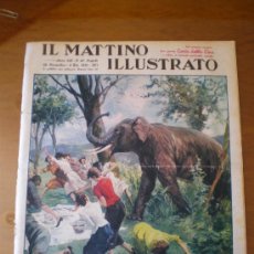 Coleccionismo de Revistas y Periódicos: IL MATTINO ILLUSTRATO Nº 48 (29/11/37) ELEFANTE VARSOVIA SAHANGAI