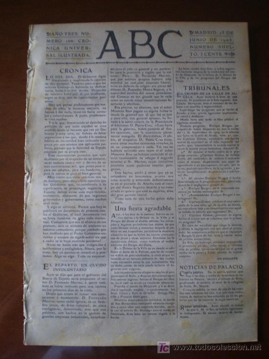 Coleccionismo de revistas y peri&oacute;dicos: ABC N&ordm; 166 (25/06/05) JEREZ HELIOGRAFIA MIERES ASTURIAS RUIZ GIMENEZ GRANADA CORPUS MADRID