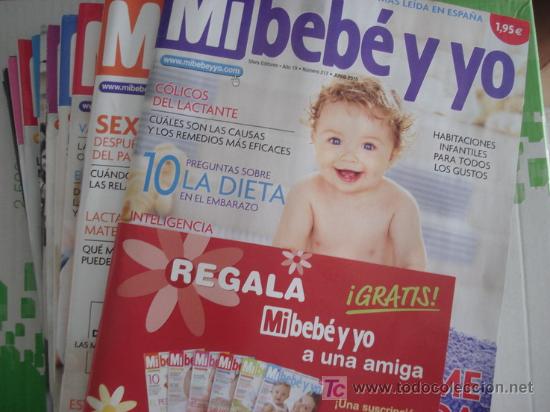 Collezionismo di Riviste e Giornali: Lote de 10 revistas MI BEBE Y YO. .