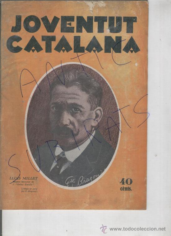Collection Magazines and Newspapers: REVISTA 1925 CANET BIBLIOTECA VICTOR BALAGUER VILANOVA I LA GELTRU ARENYS DE MAR MONTBLANC ANIS TAUP