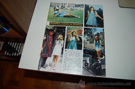 Colecionismo de Revistas e Jornais: KARINA: Reportaje gr&aacute;fico de principios de los a&ntilde;os 70