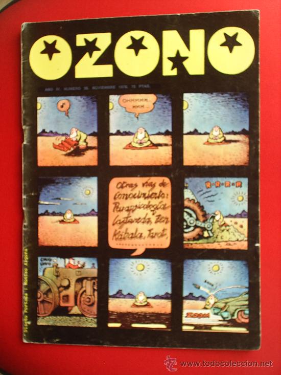 Collectionnisme de Revues et Journaux: revista OZONO 1978 n.38, dosier otras vias de conocimiento , feminismo , etc. ver indice