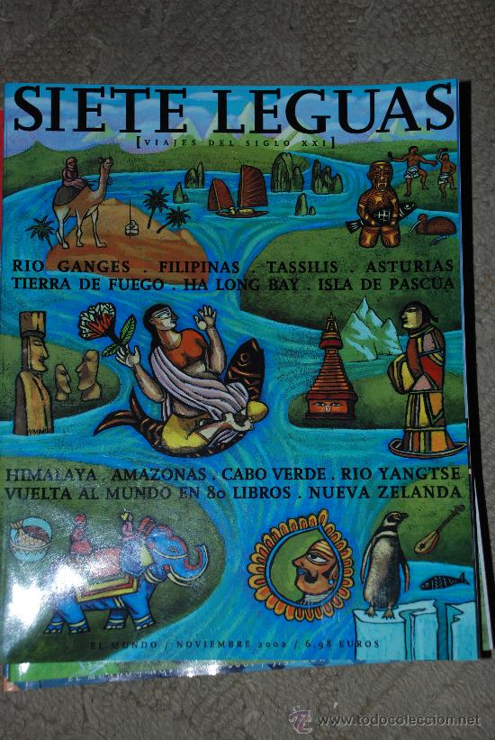 Colecionismo de Revistas e Jornais: Siete Leguas n&ordm; X, Noviembre 2002
